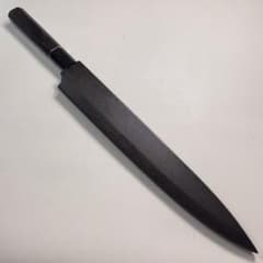 270mm柳刃包丁 鏡面 黒檀水牛八角柄 全鋼 和包丁'「鞘付き」 - メルカリ