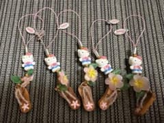 レアご当地 限定 白キテイkitty 根付けストラップ ABCstore 5点 - メルカリ
