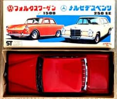 1960年代「メルセデス ベンツ250SE」ブリキカー 箱付き(市村商店製