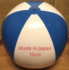 ビーチボール 日本製70cm 2カラーブルー - メルカリ