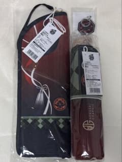 刀剣乱舞 豊前江 北斎グラフィック 折りたたみ傘 ポーチ アンブレラ