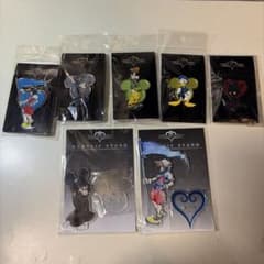 ②キングダムハーツ ロフト ピンズ 全5種類セット ディズニー アクリル