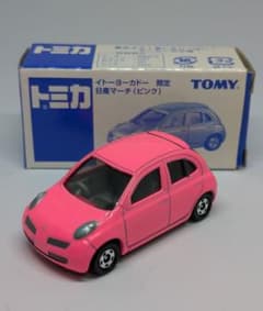 トミカ イトーヨーカドー限定 日産マーチ ピンク - メルカリ