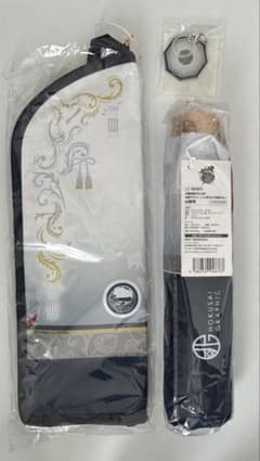 刀剣乱舞 山鳥毛 北斎グラフィック 折り畳み傘 吸水ポーチ アンブレラ