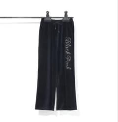 BLACKPINK ベロアパンツ Lサイズ - メルカリ