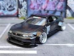 トミカ改造 ホンダ シビック EK9 環状族仕様 マジョレット ホット