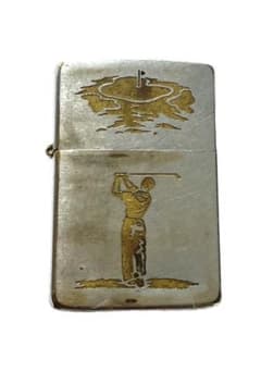 米軍ベトナム戦争ZIPPO1965年製ジッポースポーツシリーズゴルフ希少品