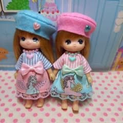 ミキちゃんマキちゃん ハンドメイド服セット - メルカリ