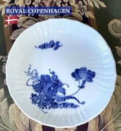 ロイヤルコペンハーゲン ブルーフラワー プレート 20cm ￼カケ補修あり