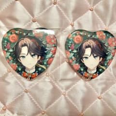 にじさんじ バレンタイン ハート型缶バッジ レア 三枝明那 - メルカリ