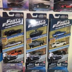 ワイルドスピード マテル ダイキャストカー 3パック 1/55 ホット