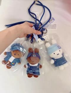 韓国ソウル限定】ミッフィーデニムエディション 3体セット（新品未開封