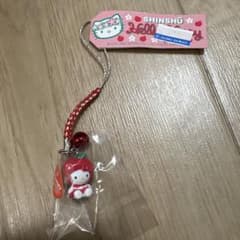 ご当地キティ 根付ストラップ 信州 りんご - メルカリ