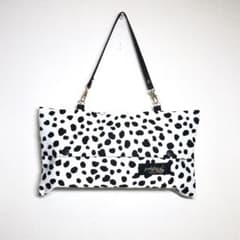 エコティッシュカバー ダルメシアン柄 アニマル柄 箱なしティッシュ