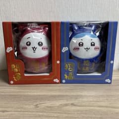 ちいかわ ダルマ型 貯金箱 ちいかわ ハチワレ 台湾 セブンイレブン