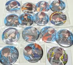 僕のヒーローアカデミア 原作 コレクション 缶バッジ 轟焦凍 15点