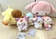 サンリオキャラクターズ ましゅまるむカラフルケープぬいぐるみ①の