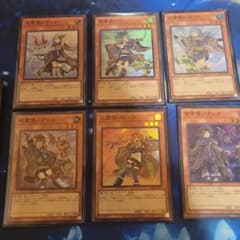 遊戯王 霊使い DK01 スターチップ 絵違い スーパーレア 6種セット