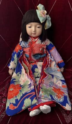 市松人形 樫村瑞観 自由人形 日本人形 和人形 ビスクドール