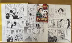 ジャンプ展限定】鬼滅の刃 複製原画 複製原稿 交換済 204話 お見舞い