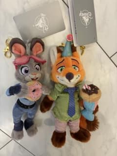 ディズニーストア ズートピア10周年グッズ ニックとジュディ キー