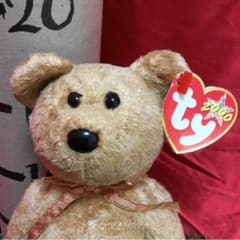 4月22日誕生日⚫️カシューナッツくま⚫️Ty ビーニーズ BeanieBaby