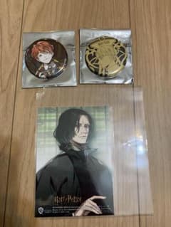 ハリーポッター セブルス・スネイプ 缶バッジ ピンズ アクキー ラバスト 杖