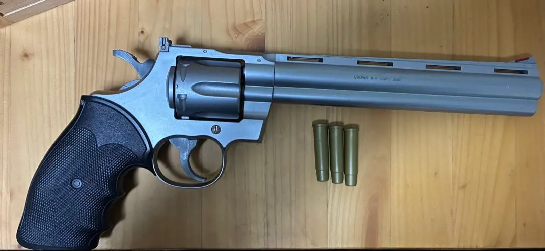 2026年最新】crown-model 種類：エアーコッキングガン リボルバー