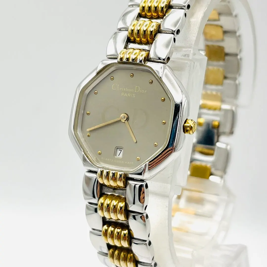 2026年最新】Christian Dior 文字盤カラー：ゴールド 腕時計(クォーツ