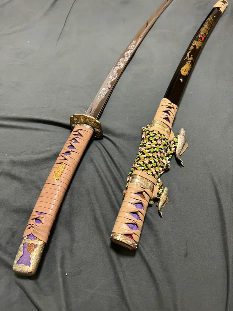 手探り金校尉―竜騰虎躍】 古兵器 武具 刀装具 日本刀 模造刀 居合刀