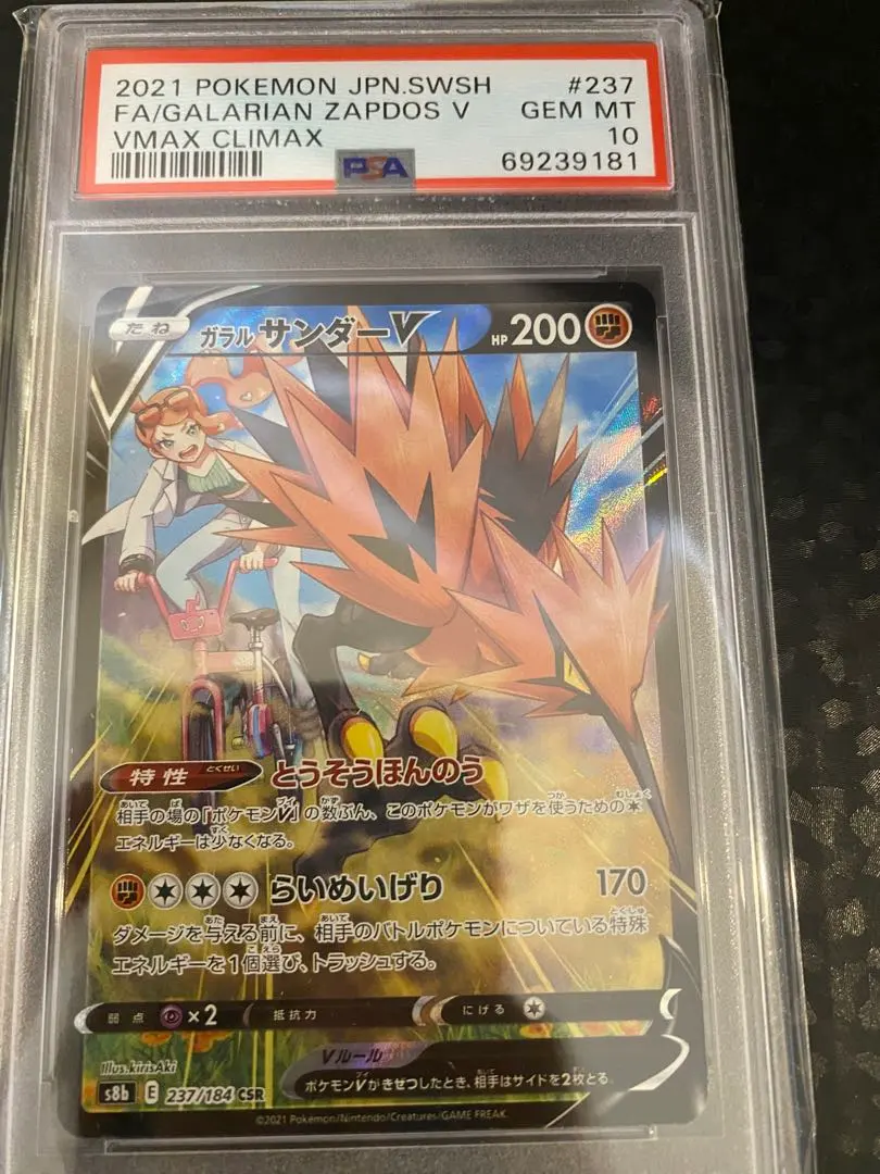 2026年最新】ガラルサンダーv sa psa10の人気アイテム - メルカリ