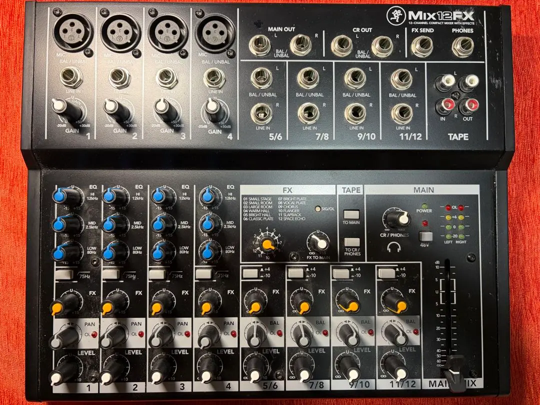 2026年最新】mackie mix12fxの人気アイテム - メルカリ