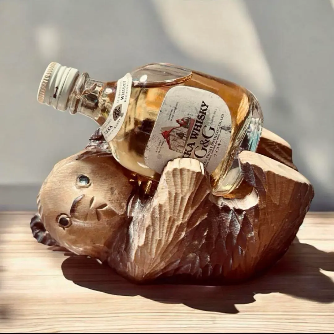 ニッカウイスキー 丸壜ニッカ エクストラ 2級 熊の陶器(非売品)