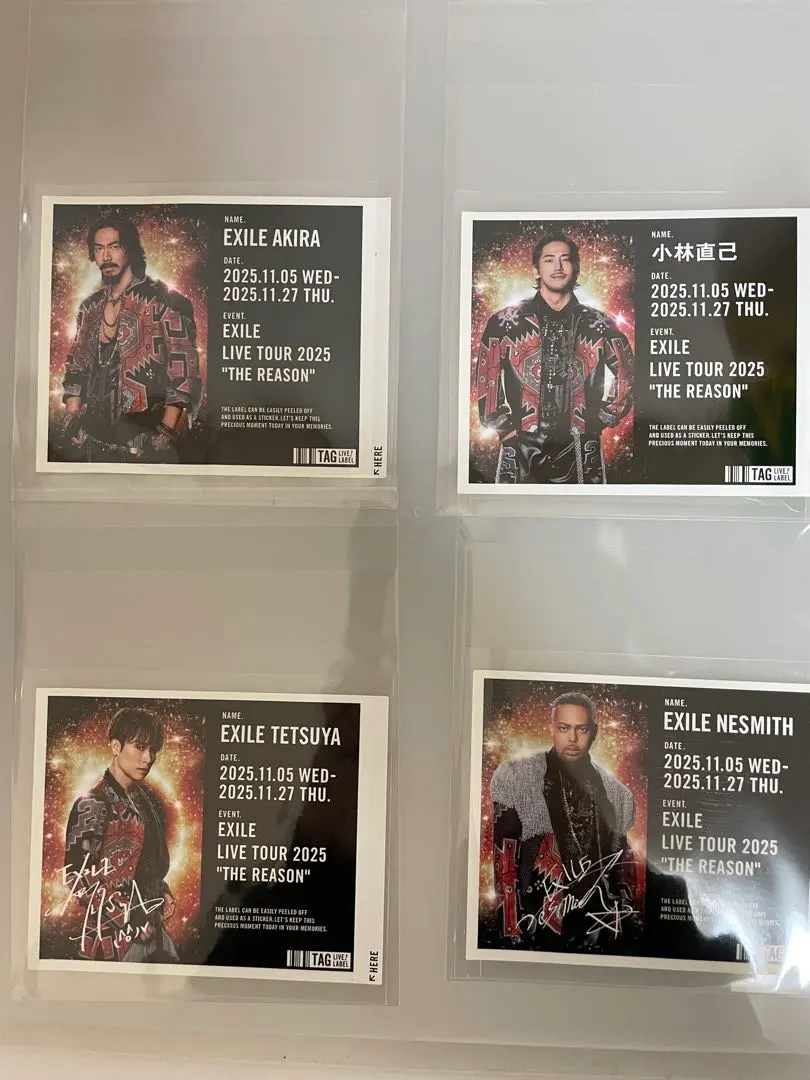 2026年最新】exile tetsuya サインの人気アイテム - メルカリ