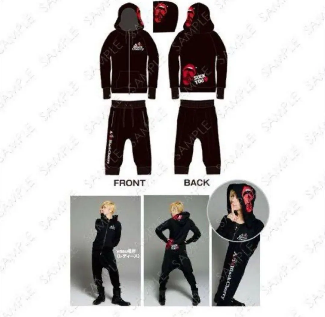 2026年最新】Acid Black Cherry パーカー＋サルエルパンツ セット