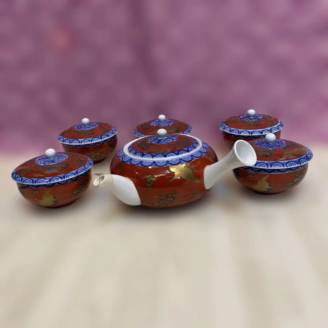 2026年最新】深川製磁 染錦手 波鶴紋の人気アイテム - メルカリ