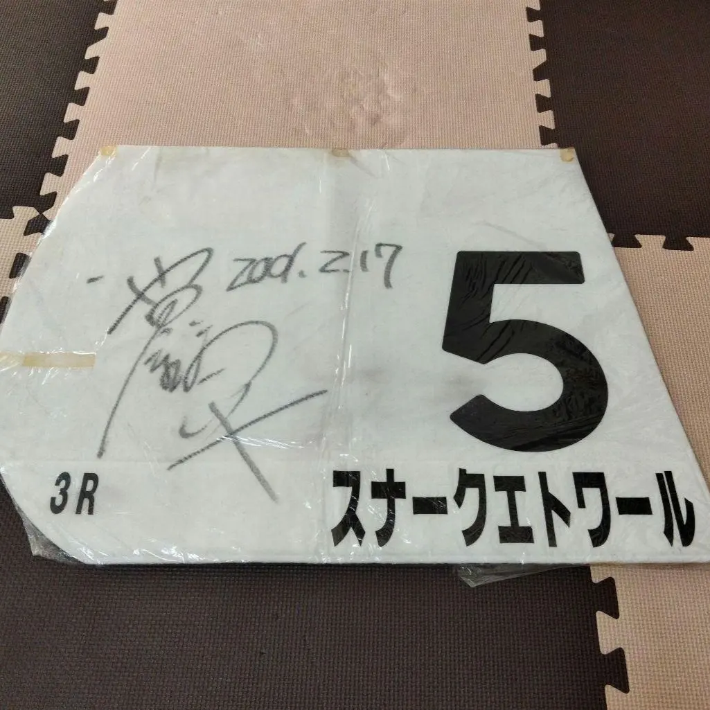 2026年最新】ゼッケン 競馬 サインの人気アイテム - メルカリ