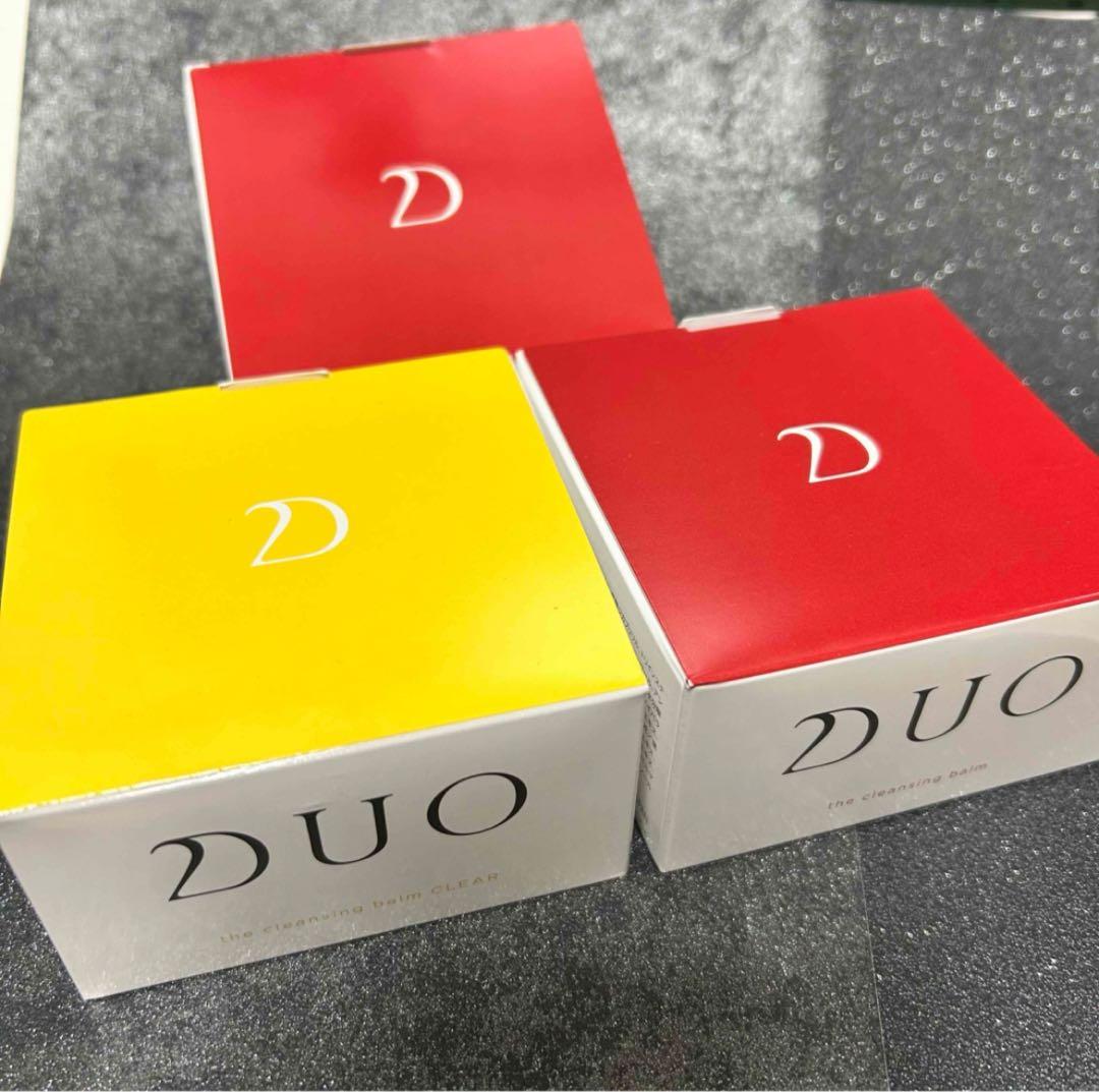 新品未開封　DUO クレンジングバーム　3個セット DUO（デュオ） クレンジング ザ クレンジングバーム 選べる3種 66g×3個