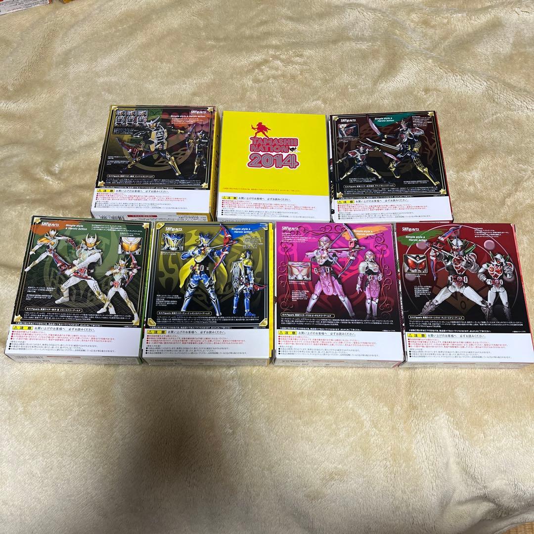 S.H.Figuarts 仮面ライダー鎧武 ガイムアーマードライダー２２体セット