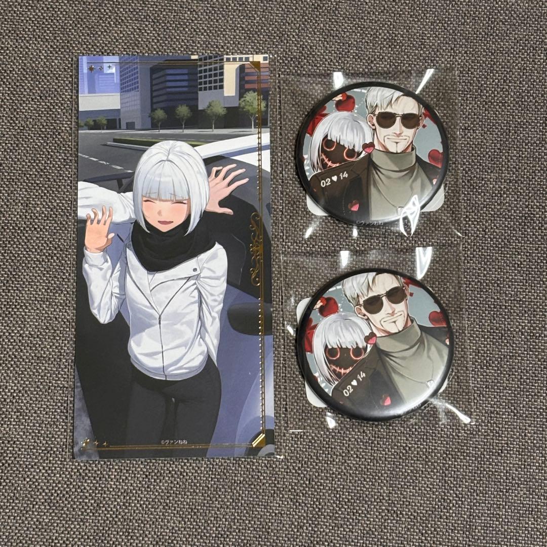 ヴァンねねくじ VanxNene コレクションカード & 缶バッジセット - メルカリ