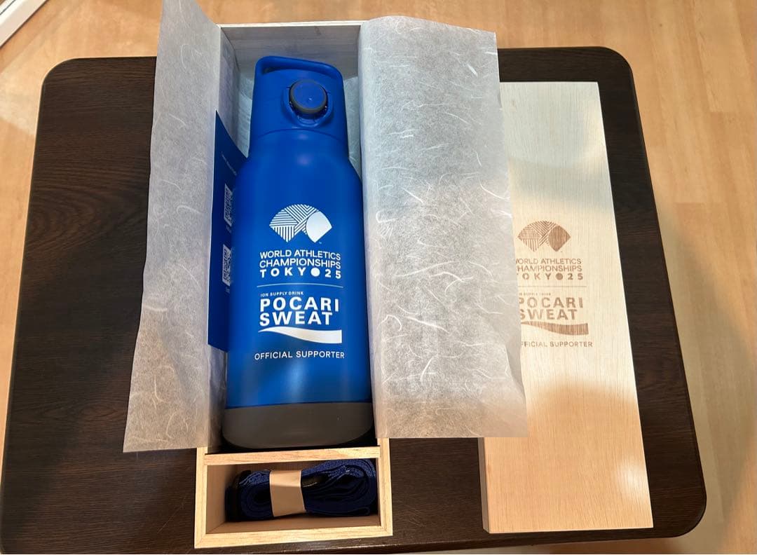 新品】世界陸上2025 オリジナルポカリスエットステンレスボトル(TIGER