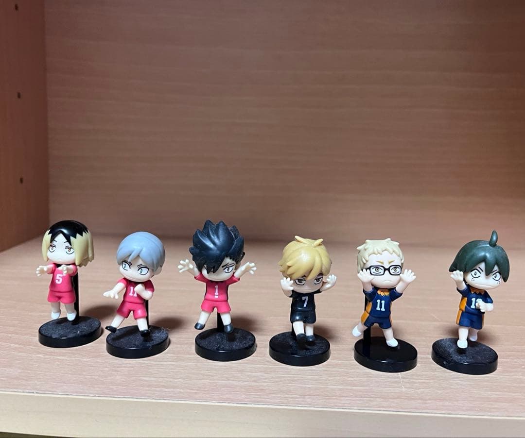 おまけ付き！】ハイキュー チョコエッグ 6体セット - メルカリ