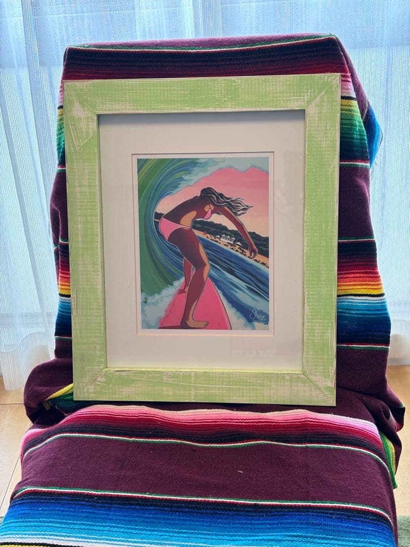 クリスティシンアート、額セット　グリーンルーム ヘザーブラウン クリスティシンアート、額セット グリーンルーム ヘザーブラウン