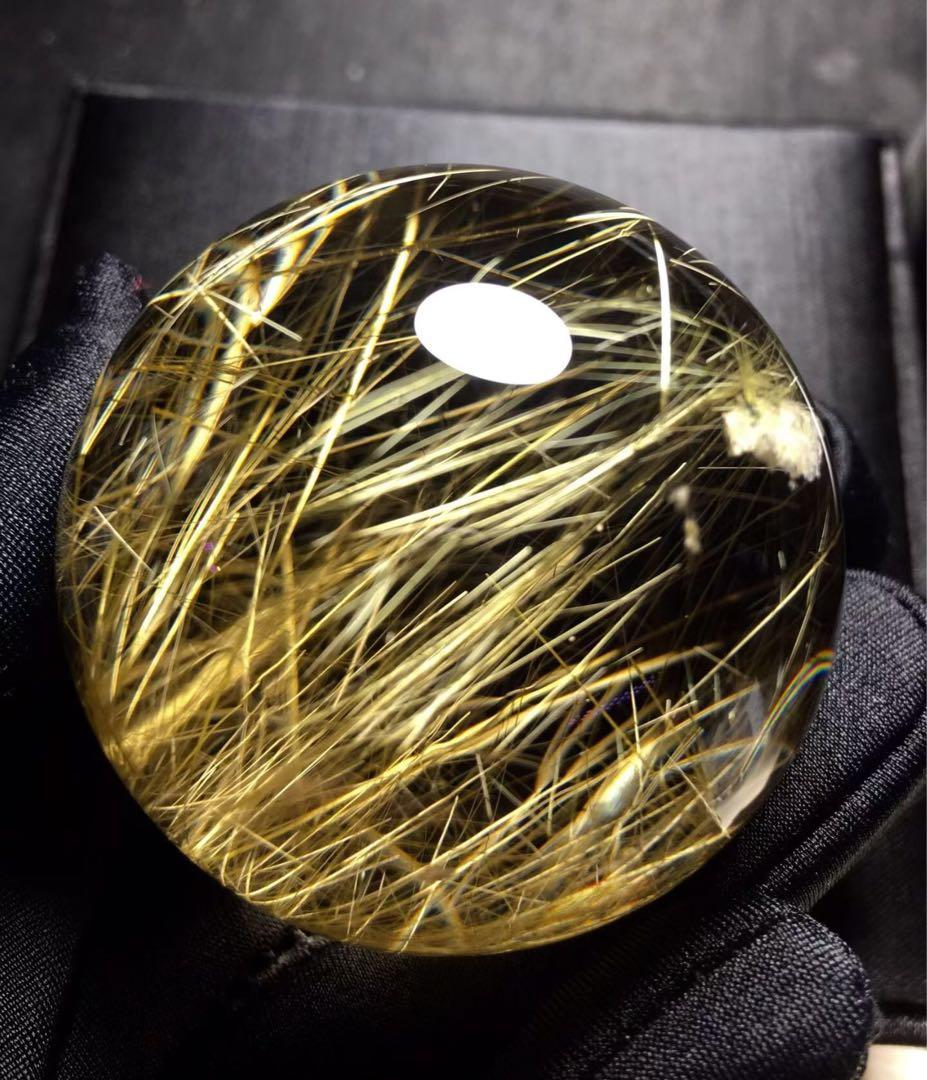 ⭐︎【天然】タイチンクオーツ 置物 47.4mm 146.7g