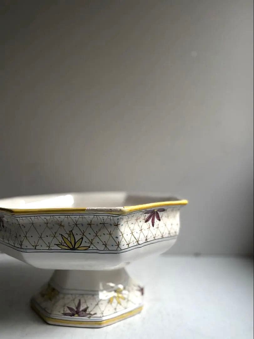 656 【ゆかりん様リクエスト】 蚤の市購入 可愛いコンポート・ビーズマット マット（シグリット）