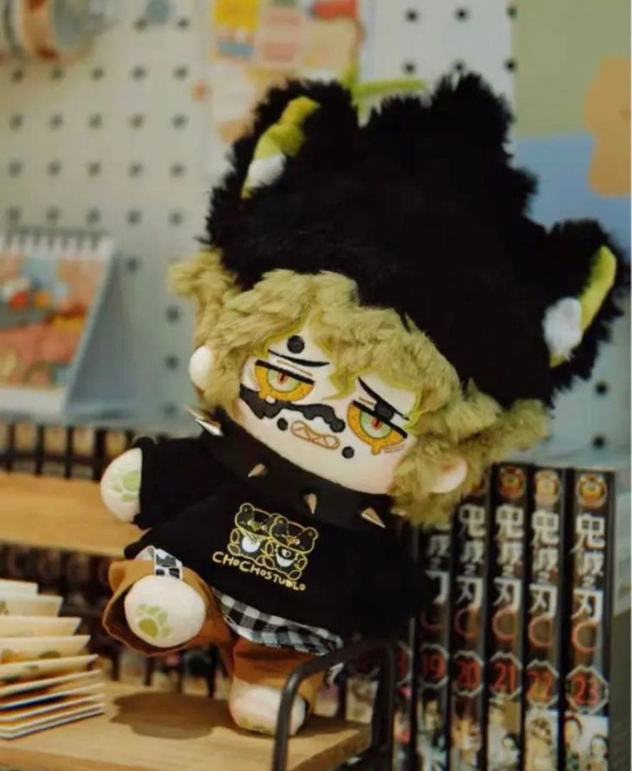 レア♡完売着せ替えぬいぐるみ20cm 20cmぬいぐるみ 着せ替えぬいぐるみ 切り雨 狐少年 オレンジ色髪青目