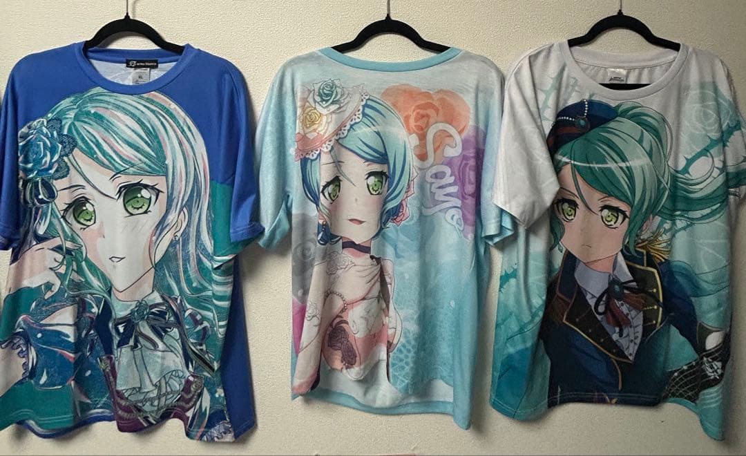 バンドリ Roselia 氷川紗夜 フルグラフィックTシャツ 3着 - メルカリ