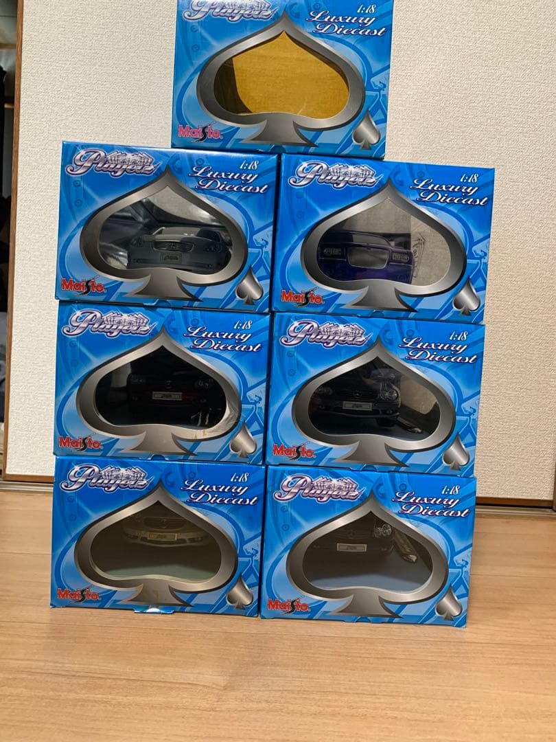 マイストプレイヤーズコレクションベンツ等 1/18Jada、7台まとめ売り