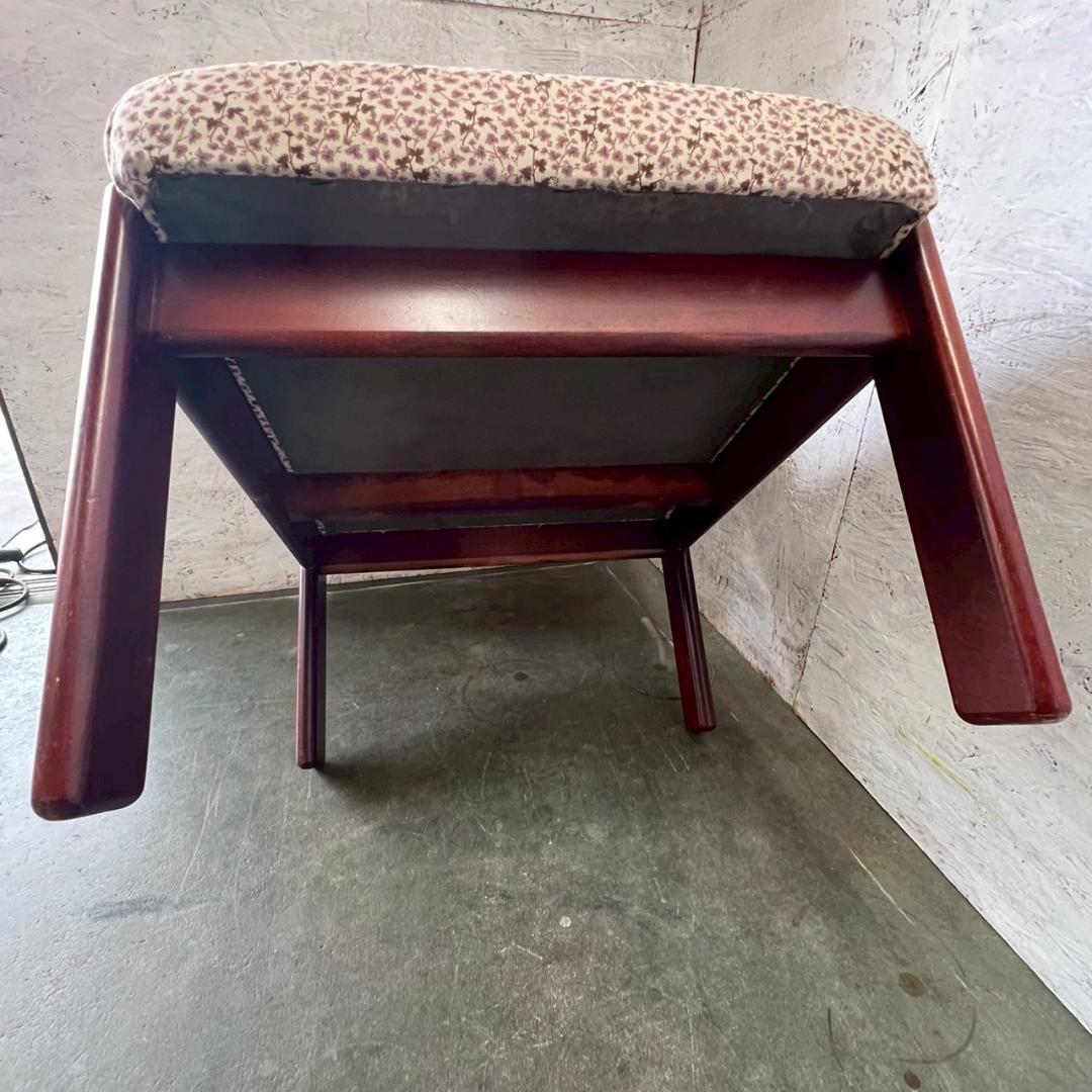 カリモク 1人掛けソファ ダイニングチェア ヴィンテージ家具 ② Y1955