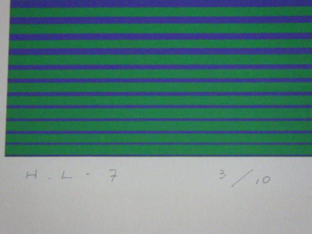 真作 2作品 幾何学絵画 シルクスクリーン 谷浩二 10部限定 サイン 額装 箱